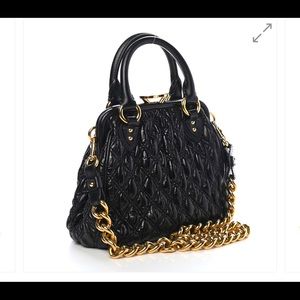 MARC JACOBS quilted Stam bag